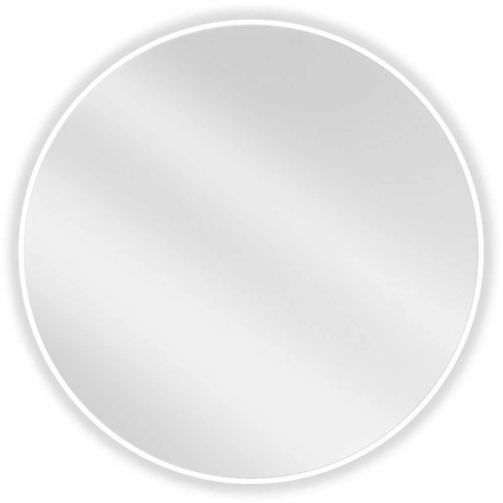 Vonios veidrodis Mexen Loft Round, 80 cm, Baltas