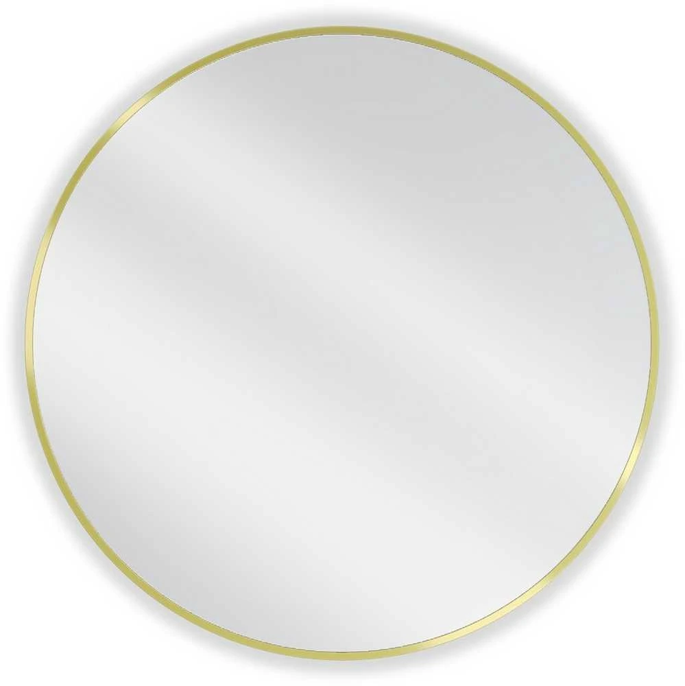 Vonios veidrodis Mexen Loft Round, 85 cm, Gold