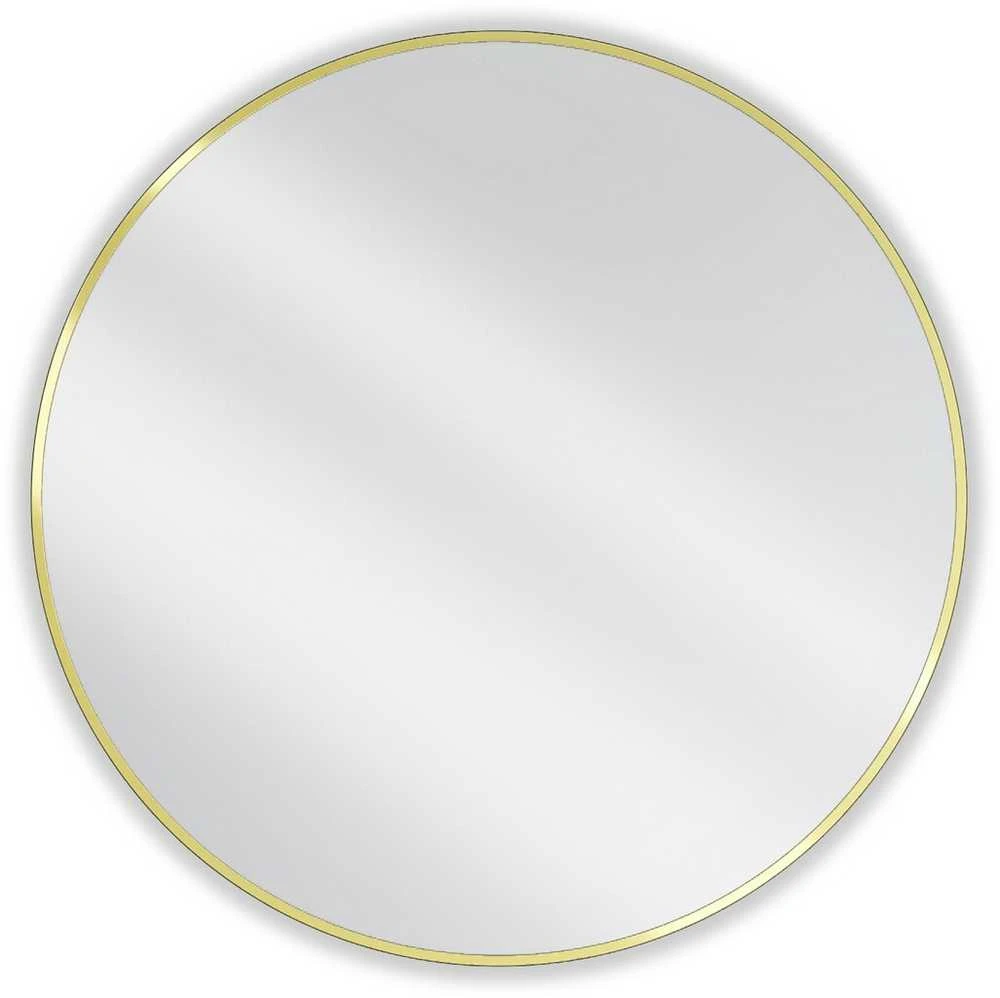 Vonios veidrodis Mexen Loft Round, 95 cm, Gold