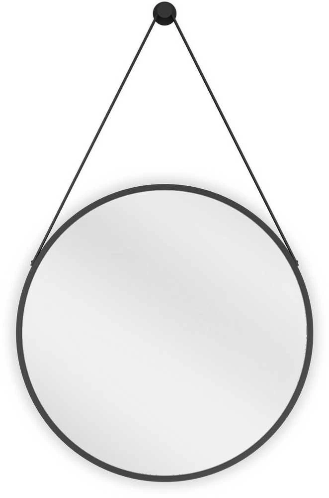 Vonios veidrodis Mexen String Juodas, 50 cm