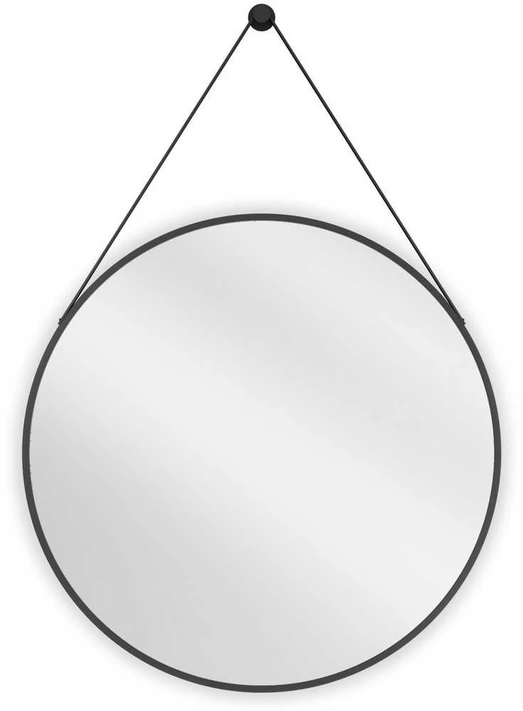 Vonios veidrodis Mexen String Juodas, 70 cm