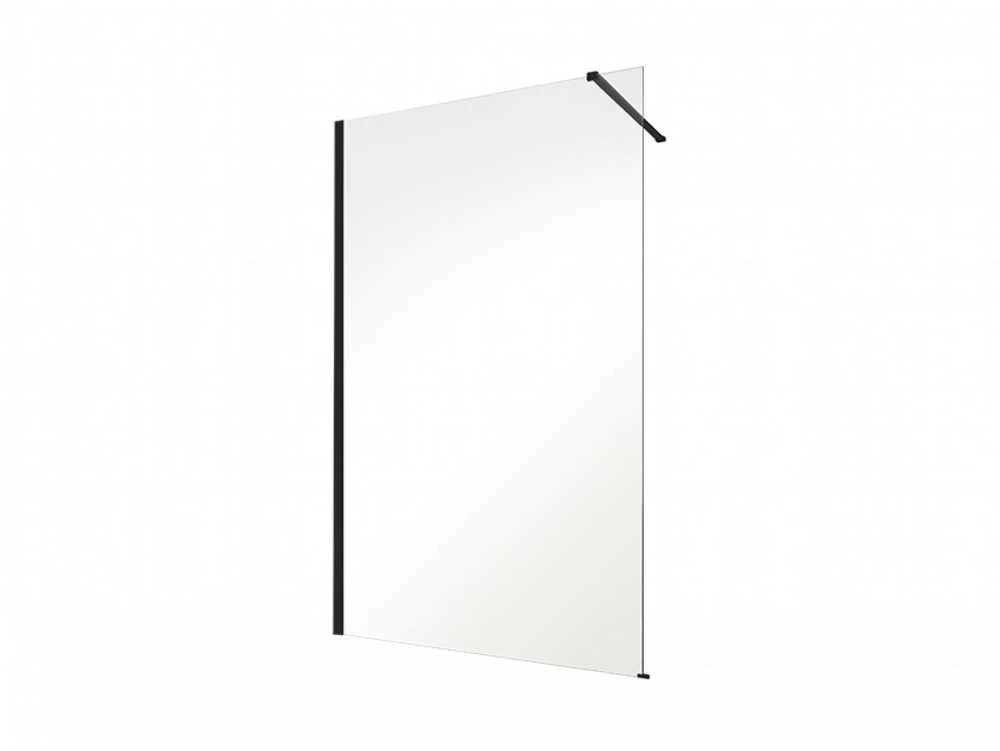 Walk-In dušo sienelė Besco Eco-N Juodas, 100 x 195 cm