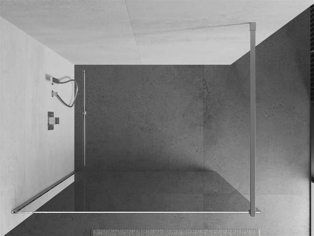 Walk-in dušo sienelė Mexen Kioto, Chrome, 160 x 200 cm