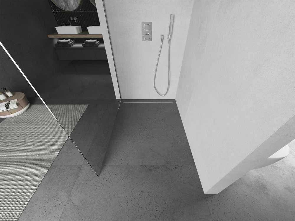 Walk-in dušo sienelė Mexen Kioto, Chrome, 90 x 200 cm