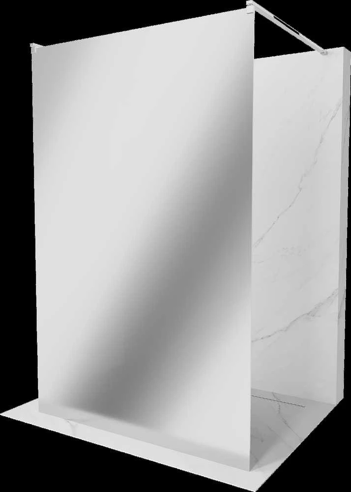 Walk-in dušo sienelė Mexen Kioto, Chrome, veidrodinė, 110 x 200 cm