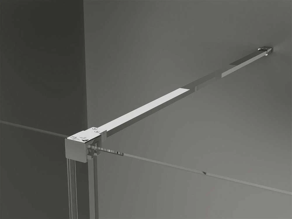 Walk-in dušo sienelė Mexen Velar, Chrome, 120 x 200 cm