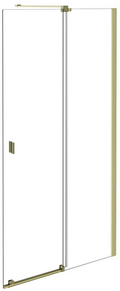 Walk-In stumdoma dušo sienelė Besco Vayo Gold, 120 x 200 cm