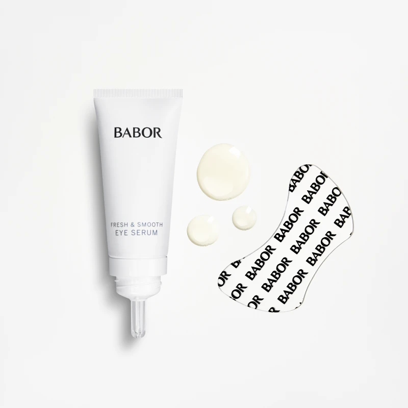 BABOR Instant Fresh & Smooth paakių serumas ir padeliai
