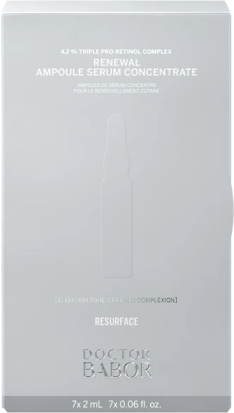 Babor Regeneruojančios renewal serum ampulės