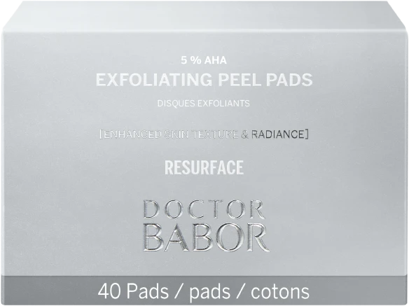 BABOR Šveičiamieji padeliai su rūgštimis. Exfoliating Peel Pads