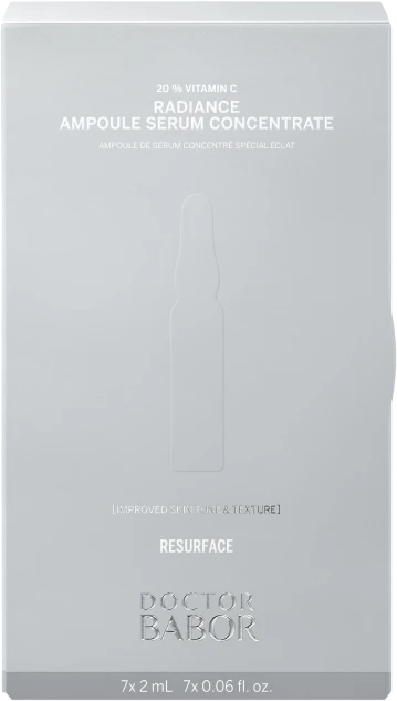 BABOR Švytėjimo suteikiančios ampulės. Radiance Ampoule Serum Concentrate
