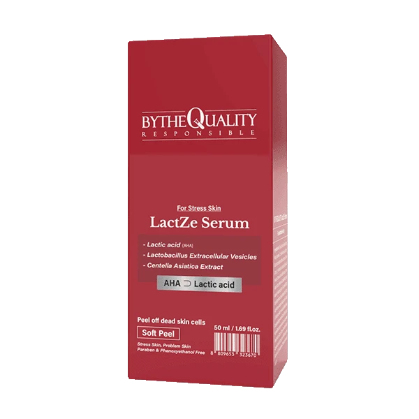ByTheQuality veido serumas su pieno rūgštimi ir probiotikais LactZe Serum