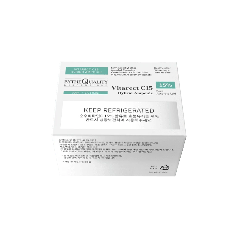 ByTheQuality vitamino C serumas Vitarect C15 Hybrid Ampoule
