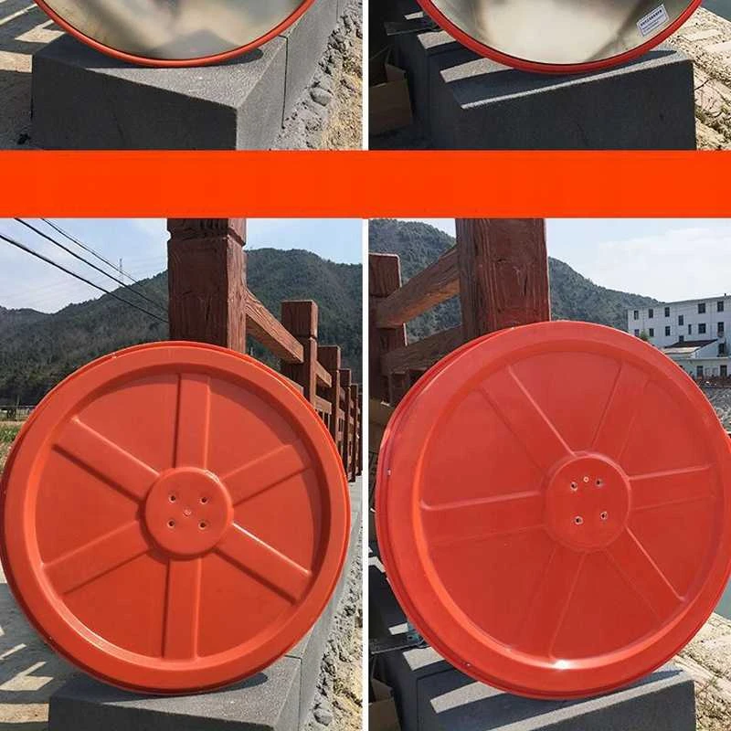 Muvu 30 cm (300 mm) skersmens nesudužantis sferinis veidrodis, skirtas parduotuvėms ir sandėliams