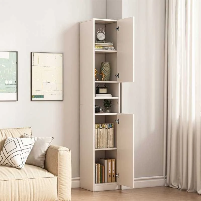Muvu Balta moderni aukšta loft stiliaus knygų spinta, 180 cm