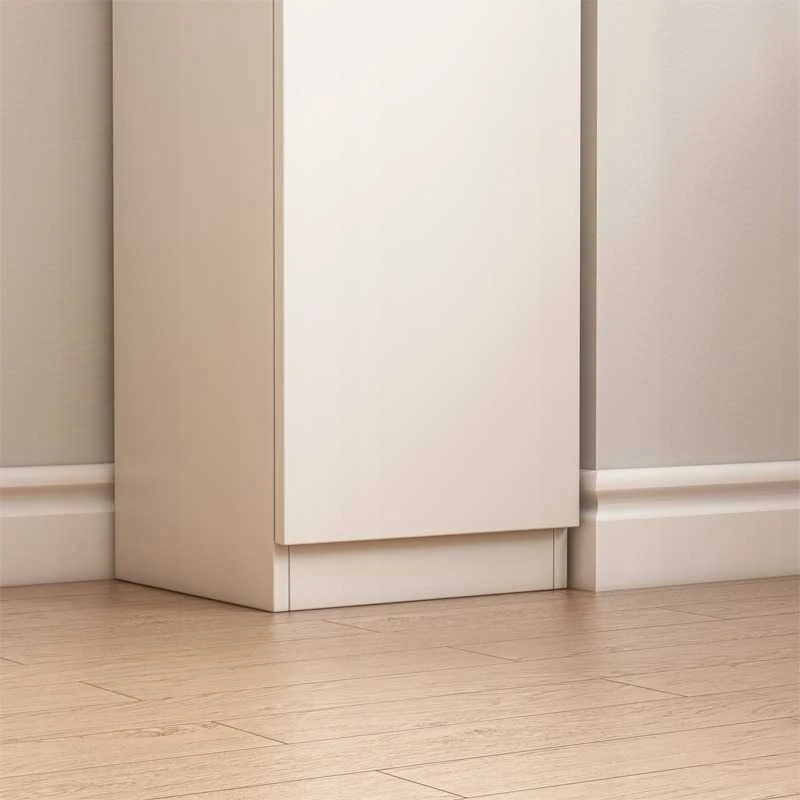 Muvu Balta moderni aukšta loft stiliaus knygų spinta, 180 cm