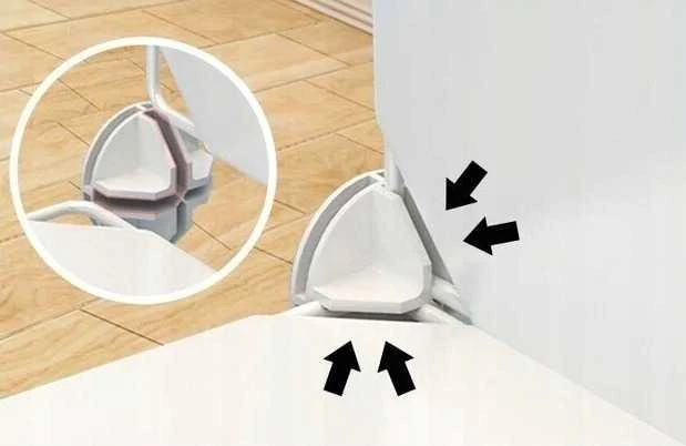 Muvu Balta modulinė spinta su didele saugojimo erdve