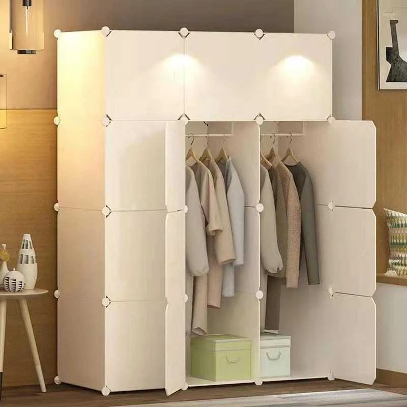 Muvu Modulinė spinta, balta, praktiškas drabužių organizatorius, XL
