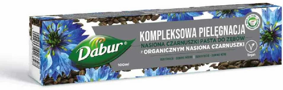 Dantų pasta su juodgrūdėmis Blackseed, Dabur, 100ml