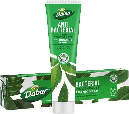 Vaistažolinė dantų pasta su nimbamedžiu NEEM, DABUR, 100 ml
