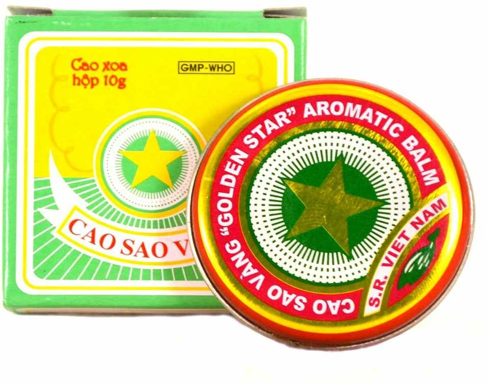 OPC Pharmaceutical Joint Stock Company Opc Pharmaceutical Vietnamietiškas balzamas Golden star, 10g