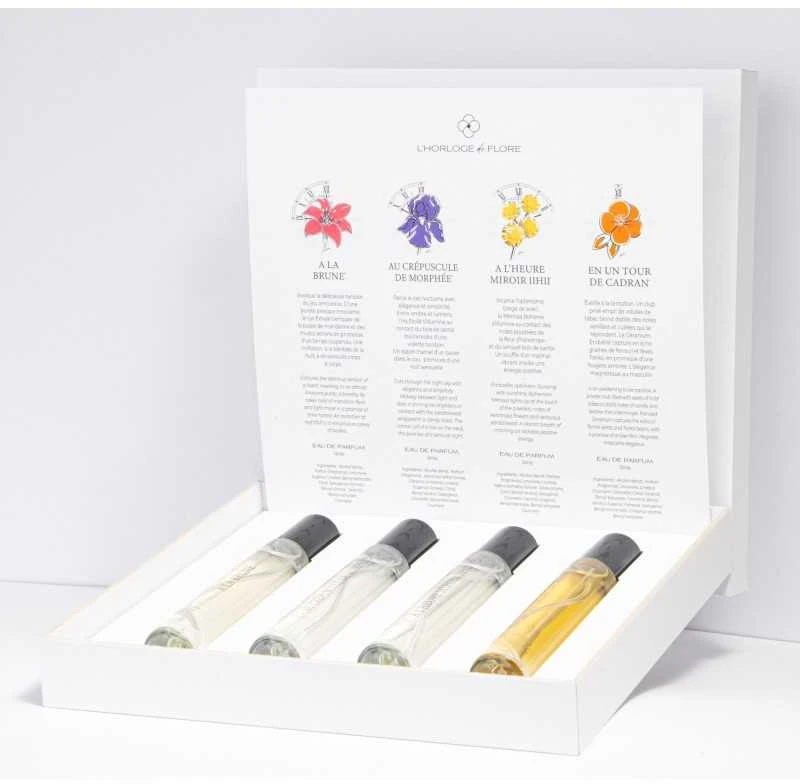 Lhorloge De Flore Dovanų rinkinys - LES SIGNATURES CREATIVES - EDP - 4*10ml