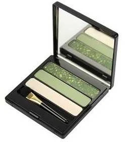 MEDEX Bio science cosmetics Trijų spalvų akių šešėlių paletė
