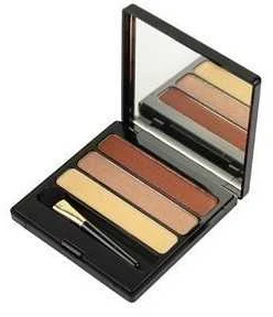 MEDEX Bio science cosmetics Trijų spalvų akių šešėlių paletė