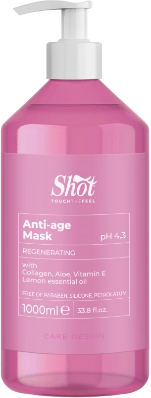 Shot Hair Professional Intensyviai atstatanti kaukė Anti-Age su kolagenu