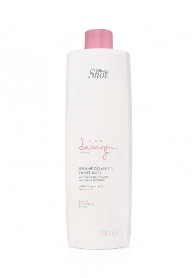 Shot Hair Professional Intensyviai atstatantis šampūnas Anti-Age
