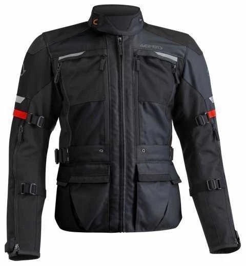 ACERBIS X-TOUR 3 M CE Tekstilinė Striukė Juoda