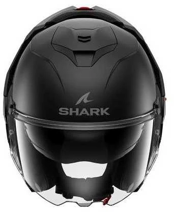 Atverčiamas šalmas SHARK OXO Blank matinis juodas