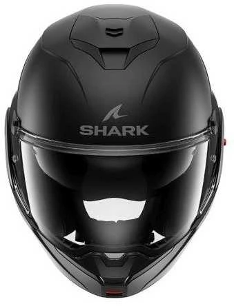 Atverčiamas šalmas SHARK OXO Blank matinis juodas