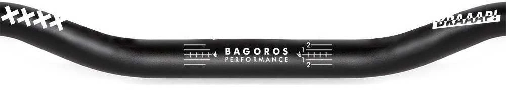 Bagoros Perf Universalus sportinis vairas Ø 26-28mm (Šoninės dalys 22mm storio) BAGOROS
