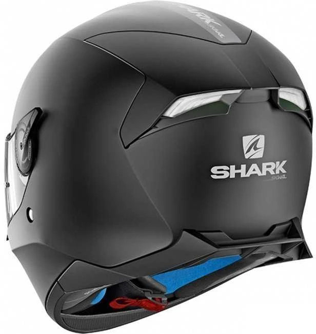 IŠPARDAVIMAS! Šalmas Shark Skwal 2 Blank Mat Juoda Matinė
