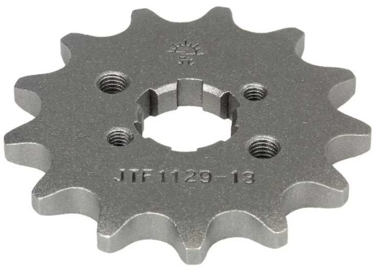 Jt Sprockets Priekinė žvaigždutė JTF1127 / JTF1128 / JTF1129 DERBI D50B0 / EBS050 (Iki 2006 ir nuo 2006m varikliams)