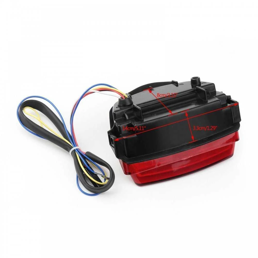 Maxtuned Galinis žibintas su posūkiais LED HONDA CBR 1000RR 2008-2016