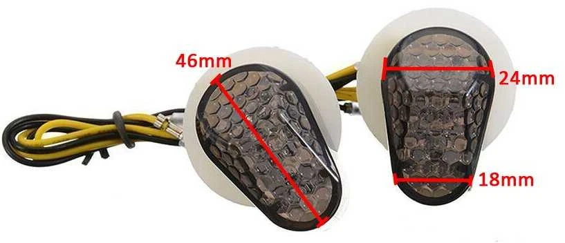 Maxtuned Įleidžiami universalūs posūkiai LED 2vnt.