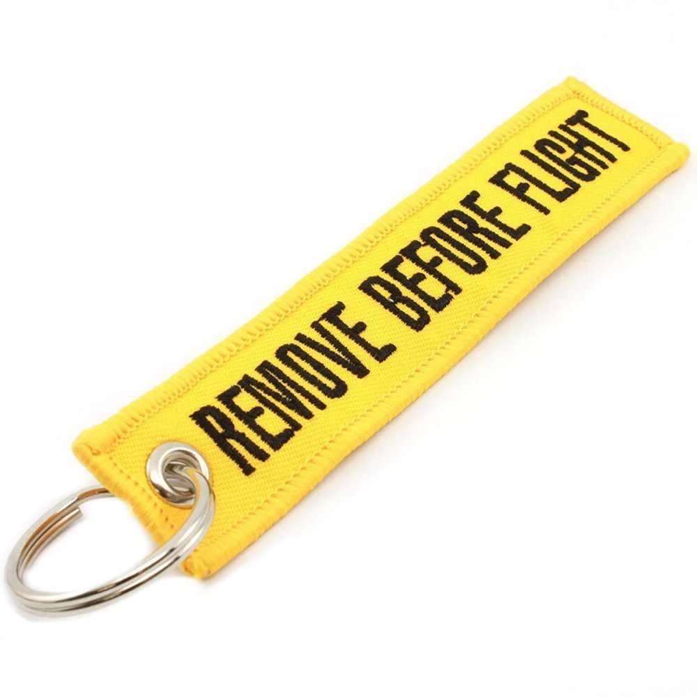 Maxtuned Raktų pakabukas "REMOVE BEFORE FLIGHT"