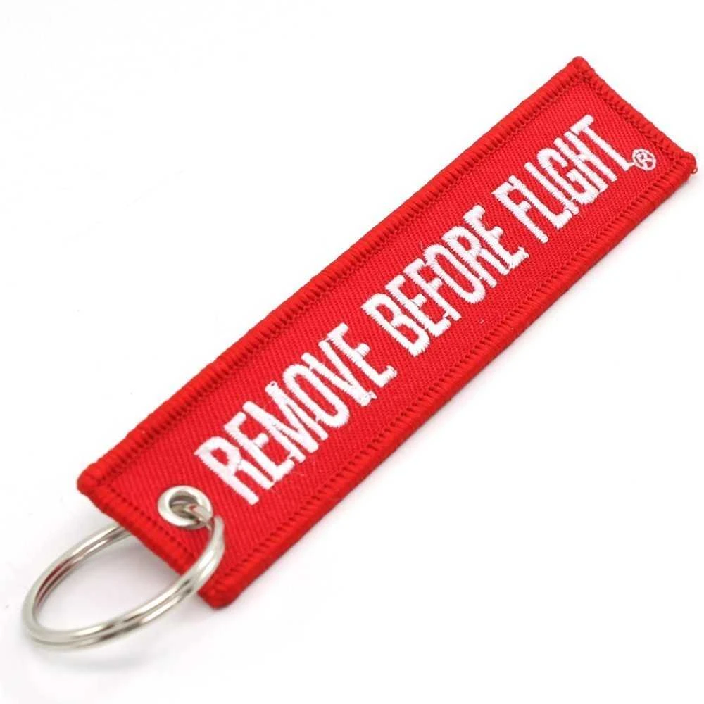 Maxtuned Raktų pakabukas "REMOVE BEFORE FLIGHT"