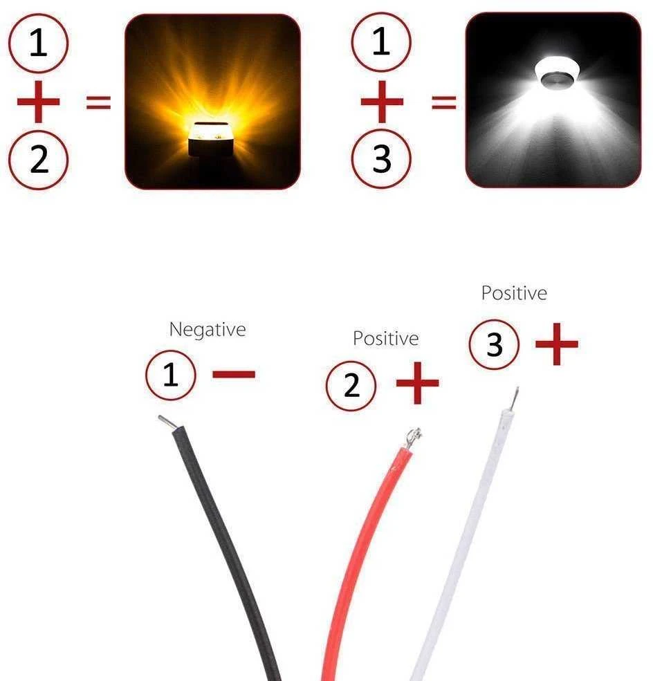 Maxtuned Universalūs posūkiai LED ant vairo 2vnt.