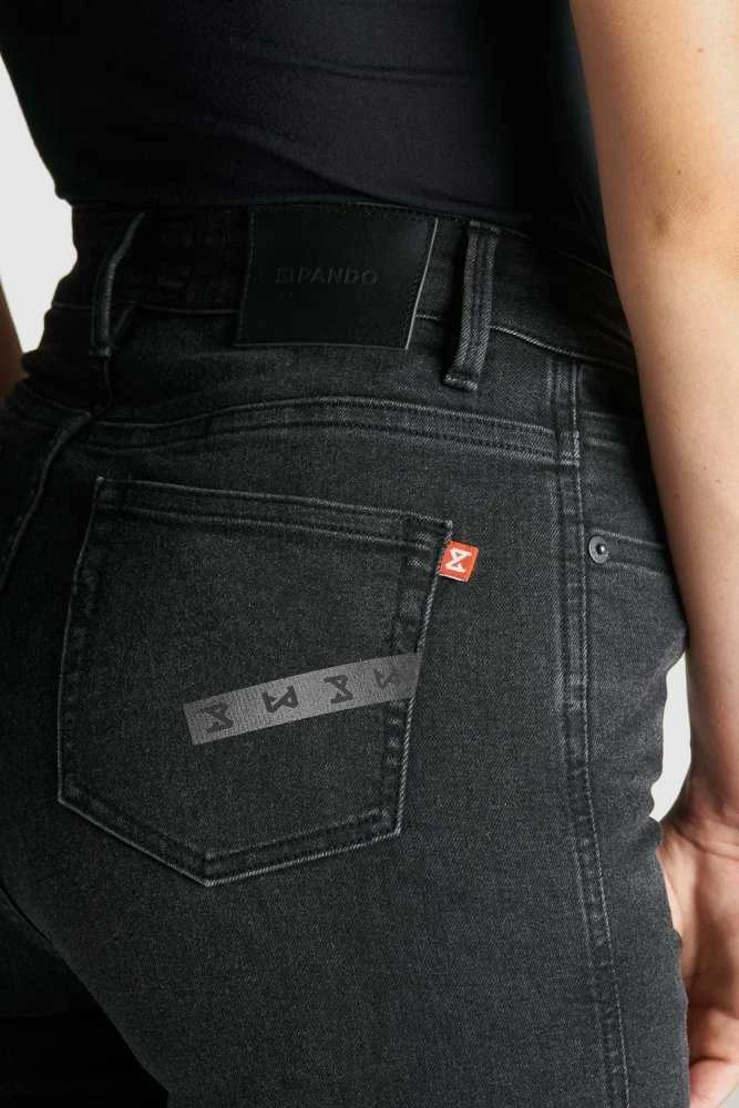 Moteriški džinsai PANDO MOTO KUSARI COR 01 Skinny-Fit Cordura