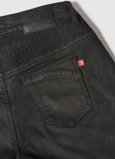 Moteriški džinsai PANDO MOTO LORICA Juodas A Slim Fit Cordura®