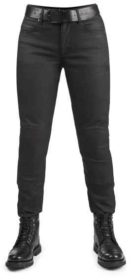 Moteriški džinsai PANDO MOTO LORICA Juodas A Slim Fit Cordura®