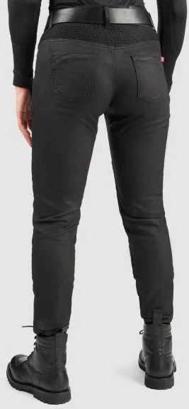Moteriški džinsai PANDO MOTO LORICA Juodas A Slim Fit Cordura®