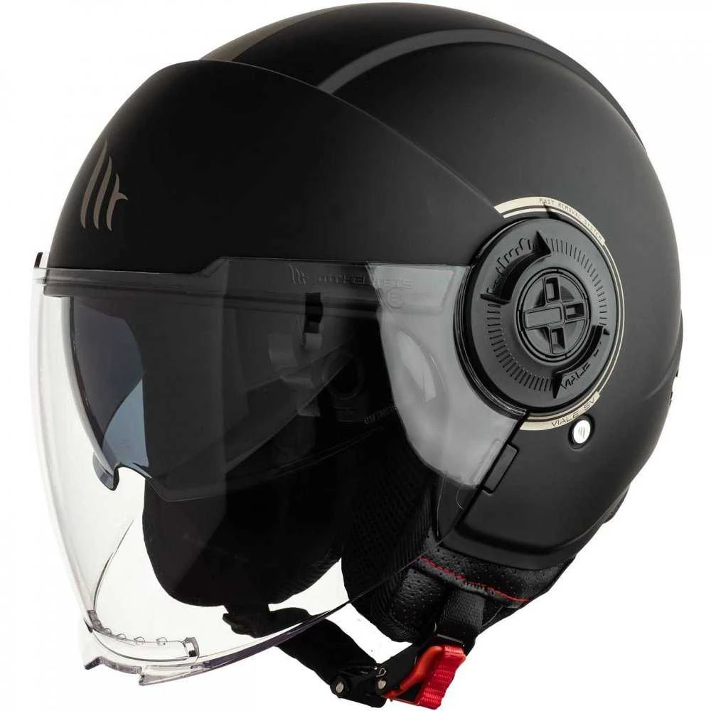 Mt Helmets Atviras šalmas MT VIALE SV S SOLID