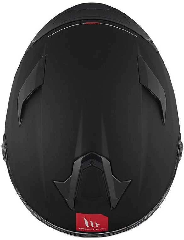Mt Helmets Šalmas MT Targo S Solid Matinis Juodas