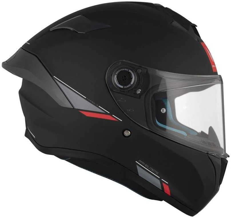 Mt Helmets Šalmas MT Targo S Solid Matinis Juodas