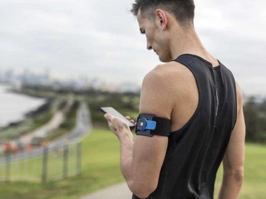 Quad lock sportinis telefono laikiklis ant rankos