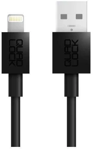 Quad Lock USB-A į Lightning laidas / USB-C laidas 20cm